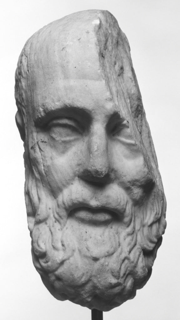 Unknown:Portrait Head of Kleanthes (?), Poster Print Wall Art