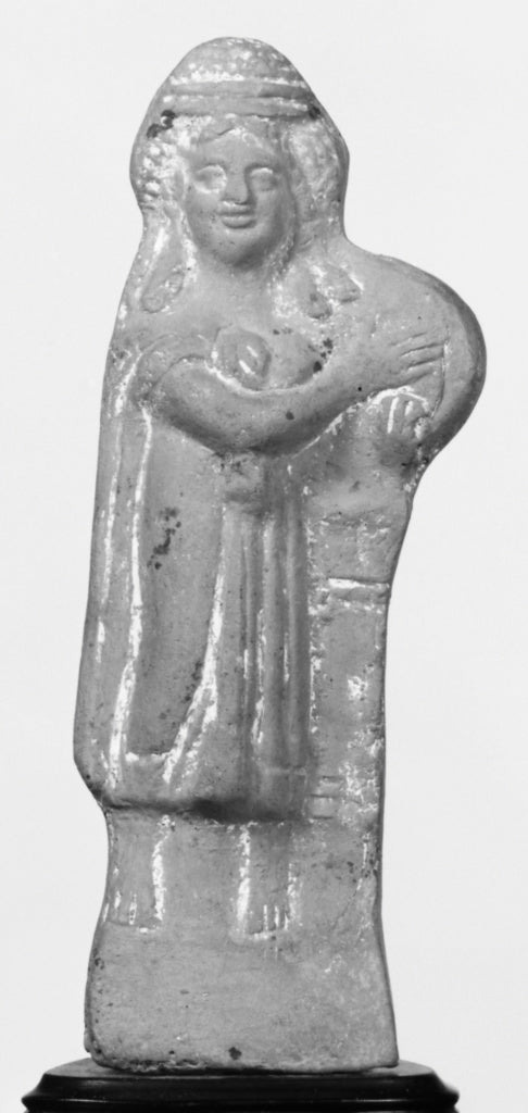Unknown:Statuette of a Priestess of Isis, Poster Print Wall Art