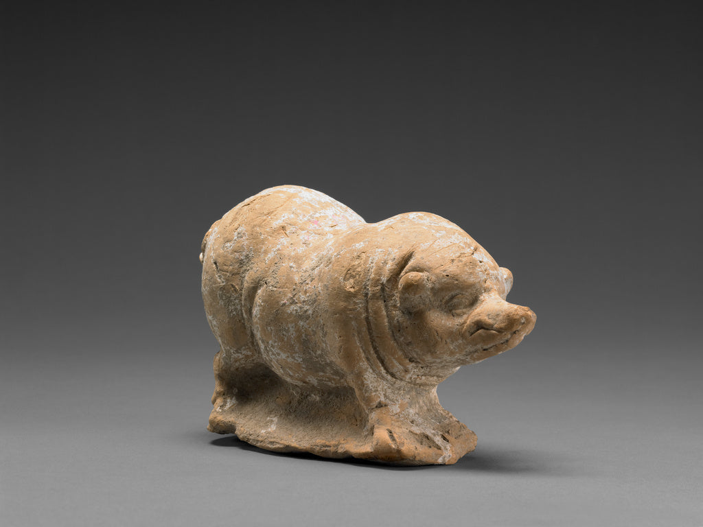 Unknown:Rattle in the Shape of a Pig, Poster Print Wall Art