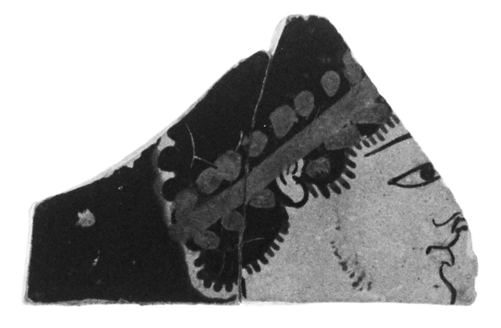 OnesimosYouthful:Attic Red-Figure Kylix Fragments (22), Poster Print Wall Art