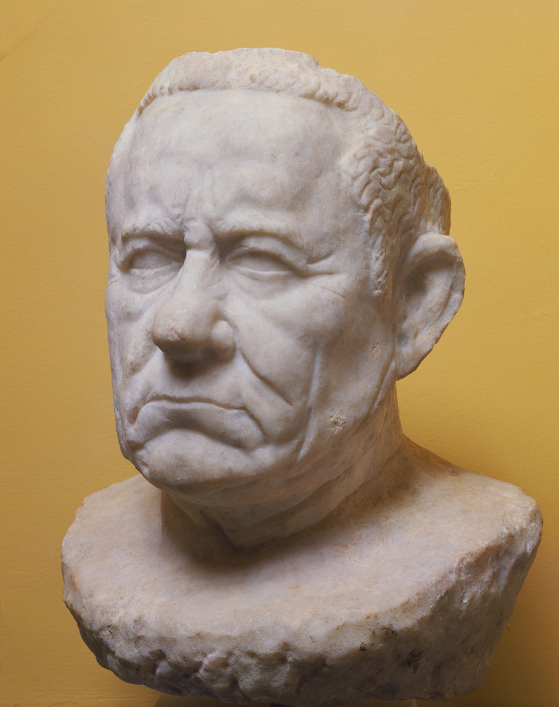 Unknown:Portrait Head of Man, Poster Print Wall Art
