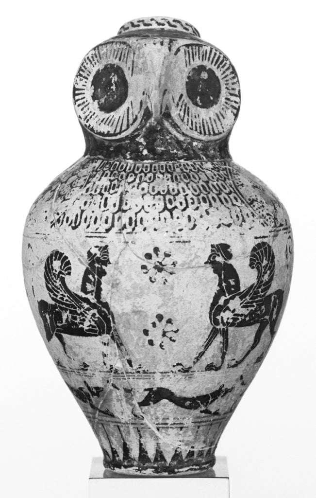 Unknown:Imitation of a Proto-Corinthian Aryballos in the Sha, Poster Print Wall Art