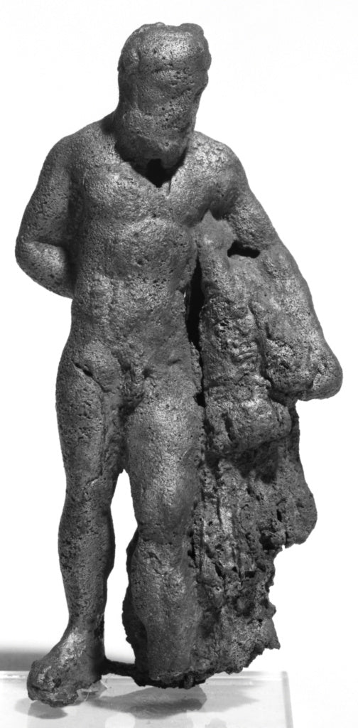 Unknown:Statuette of Herakles,16x12