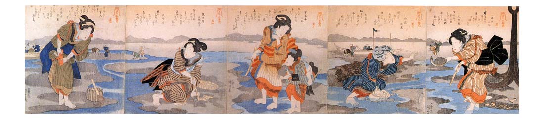 010472, historic, vintage ukiyo-e Japan artwork,12x8"(A4) Poster Print