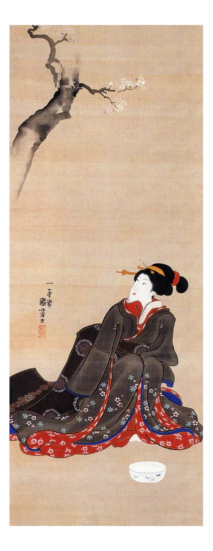 010525, historic, vintage ukiyo-e Japan artwork,12x8"(A4) Poster Print