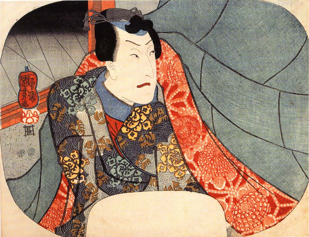 010619, historic, vintage ukiyo-e Japan artwork,12x8"(A4) Poster Print