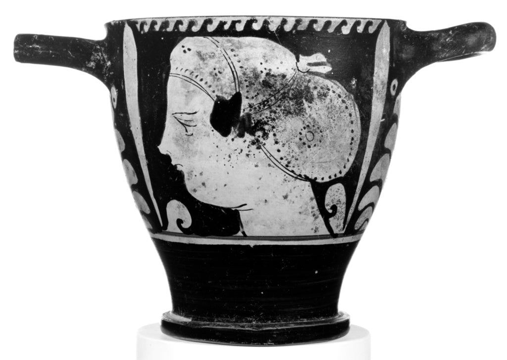 VHP Painter:Campanian Red-Figure Skyphos, Poster Print Wall Art