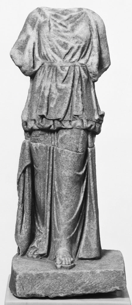 Unknown:Statuette of a Kore, Poster Print Wall Art