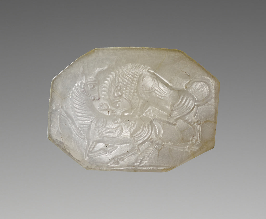Unknown:Pyramidal Stamp Seal, Poster Print Wall Art