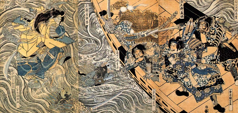 011327, historic, vintage ukiyo-e Japan artwork,12x8"(A4) Poster Print