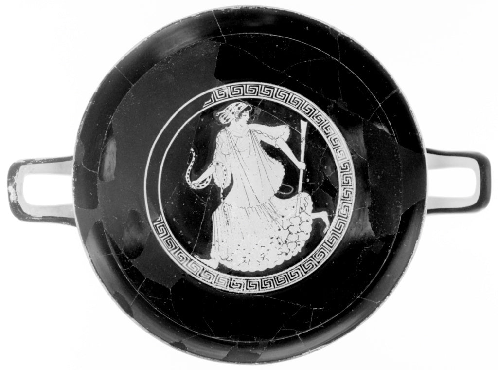 Briseis PainterAttributed to:Fragmentary Attic Red-Figure Ky, Poster Print Wall Art