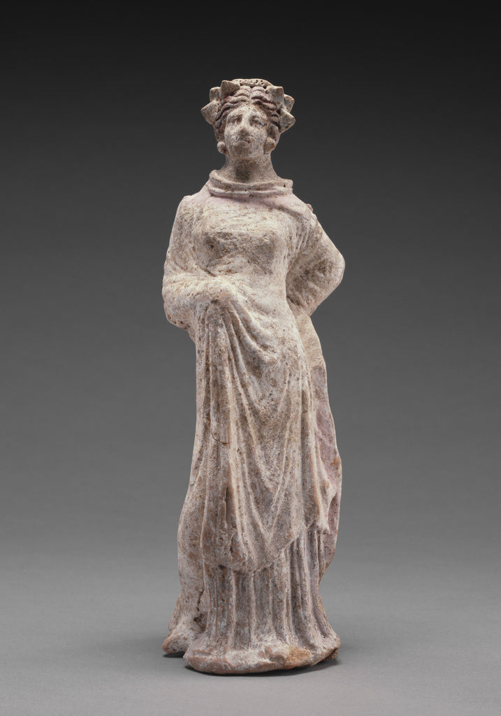 Unknown:Statuette of a Standing Woman, Poster Print Wall Art