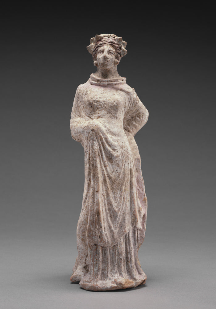 Unknown:Statuette of a Standing Woman,16x12