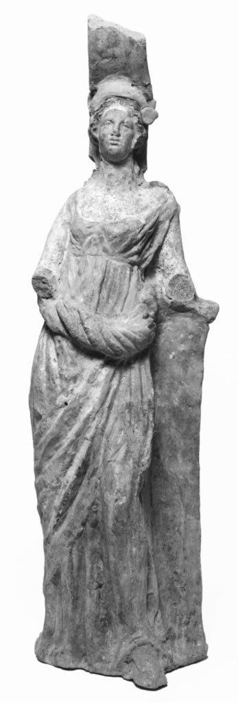 Unknown:Canosan Standing Female Figurine, Poster Print Wall Art