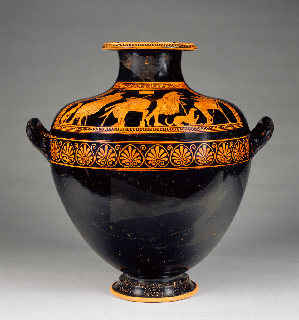 Kleophrades PainterAttributed to:Attic Red-Figure Kalpis, Poster Print Wall Art