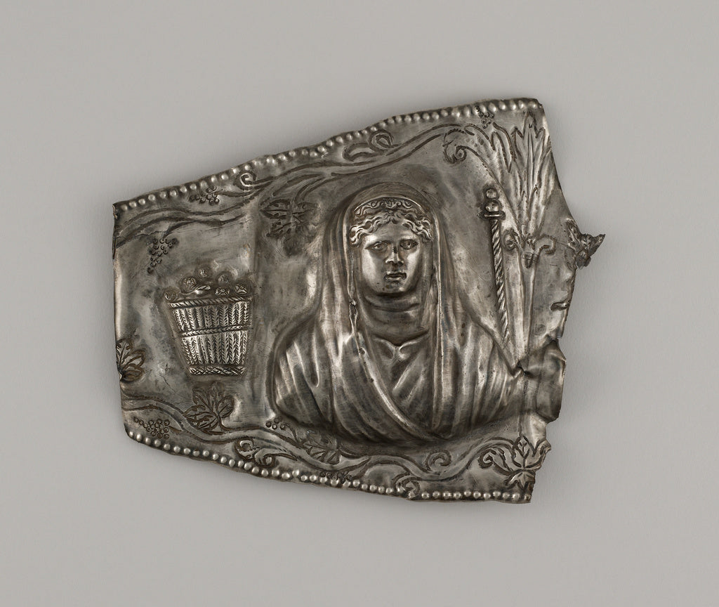 Unknown:Plaque with Ceres, Poster Print Wall Art