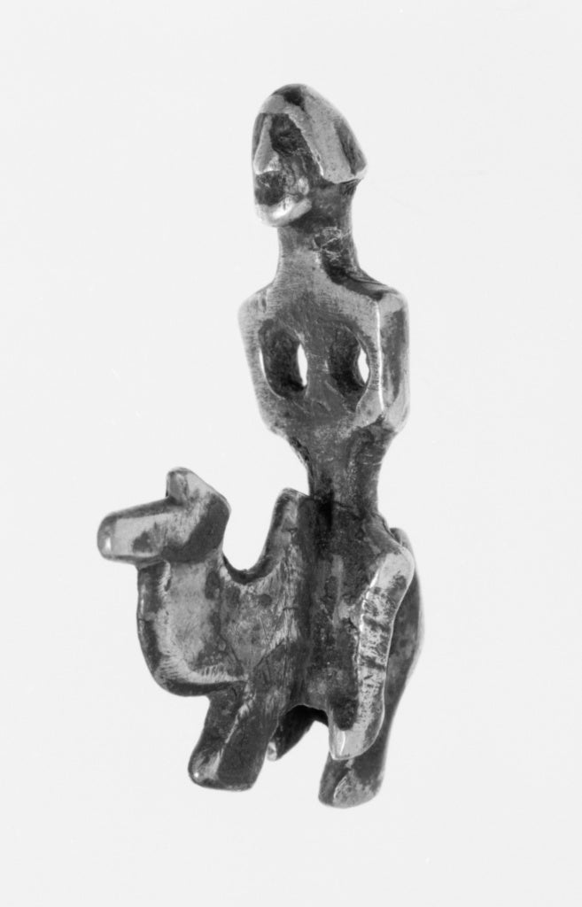Unknown:Statuette of a Camel Rider, Poster Print Wall Art