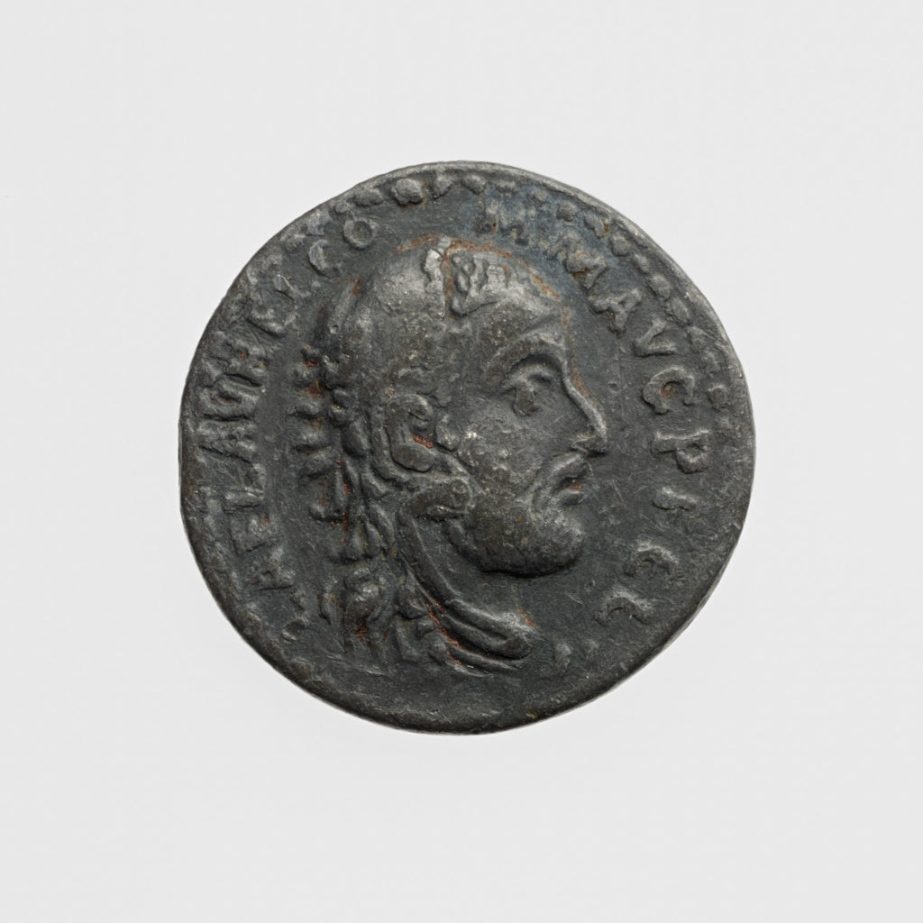 Unknown:Modern Forgery of an Antoninianus of Commodus, Poster Print Wall Art
