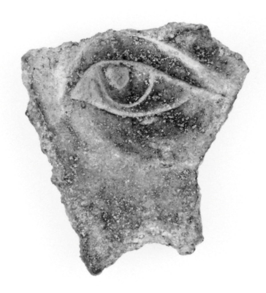 Unknown:Life-Size Statue Fragment: Left Eye, Poster Print Wall Art