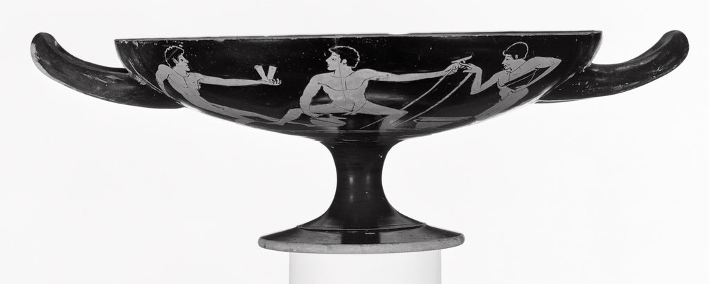 Dokimasia PainterAttributed to:Attic Red-Figure Kylix, Poster Print Wall Art
