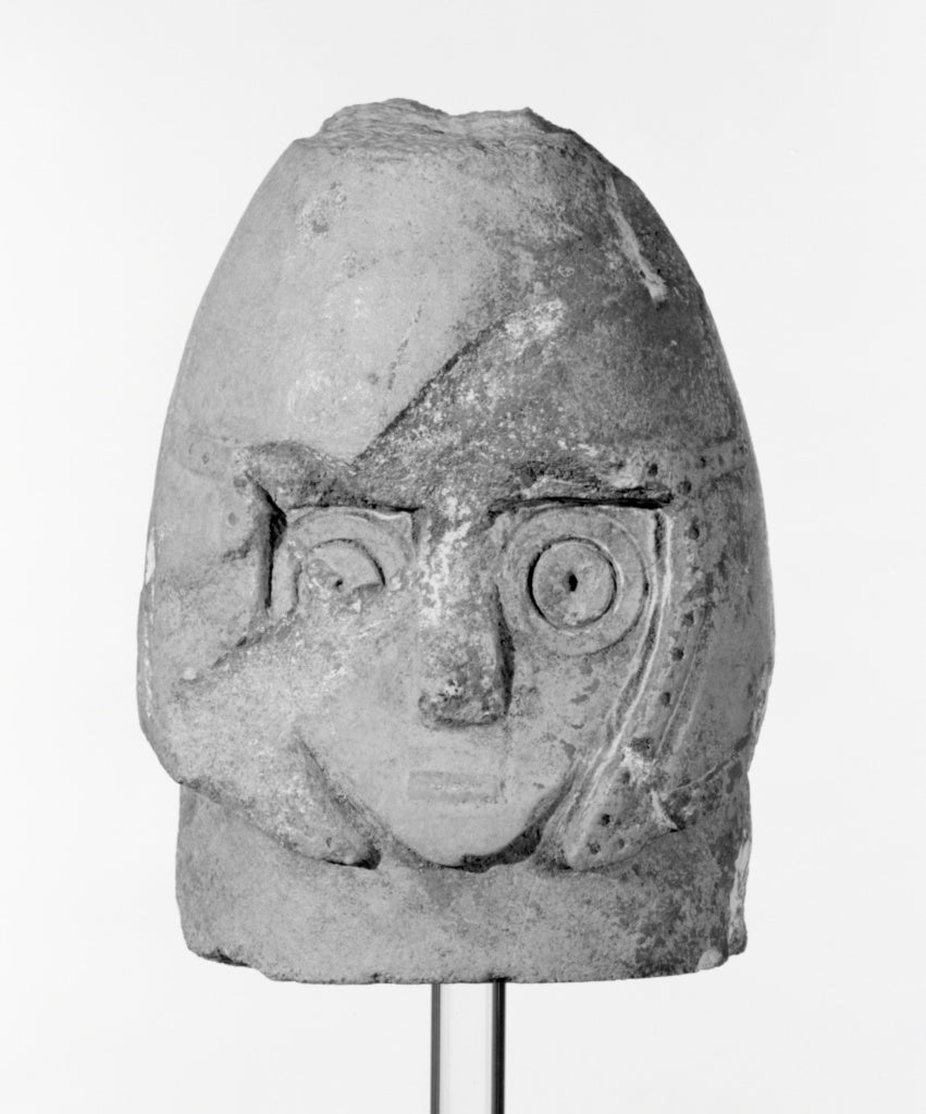 Unknown:Daunian Stele Fragment, Poster Print Wall Art