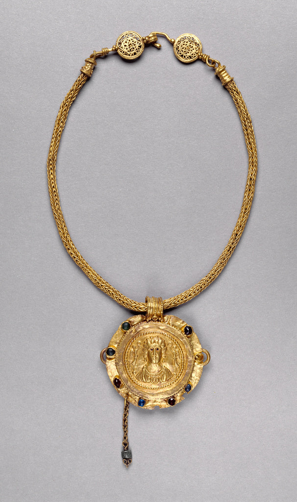 Unknown:Necklace with Pendant, Poster Print Wall Art