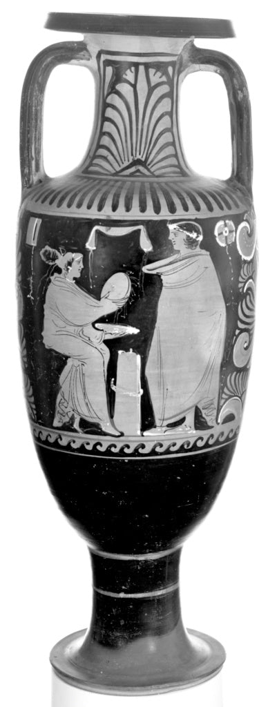 CA Painter, Orvieto Sub-Group:Campanian Red-Figure Neck Amph, Poster Print Wall Art