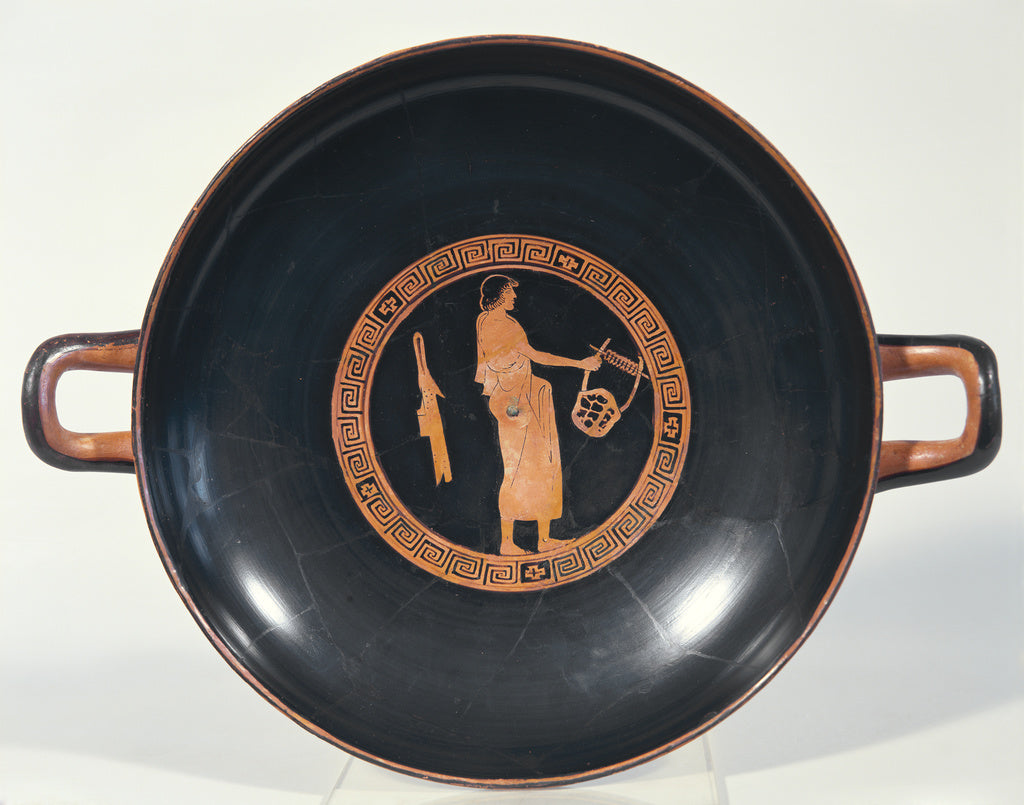 Boot Painter:Attic Red-Figure Kylix Type B, Poster Print Wall Art