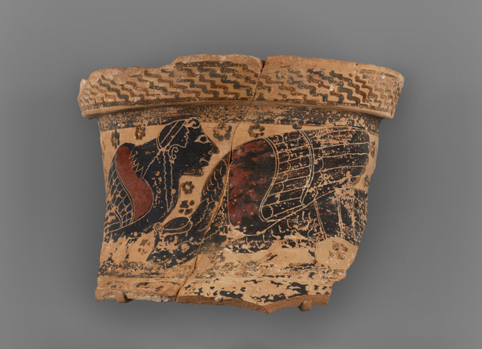 Nessos PainterAttributed to:Attic Black-Figure Neck Amphora ,16x12