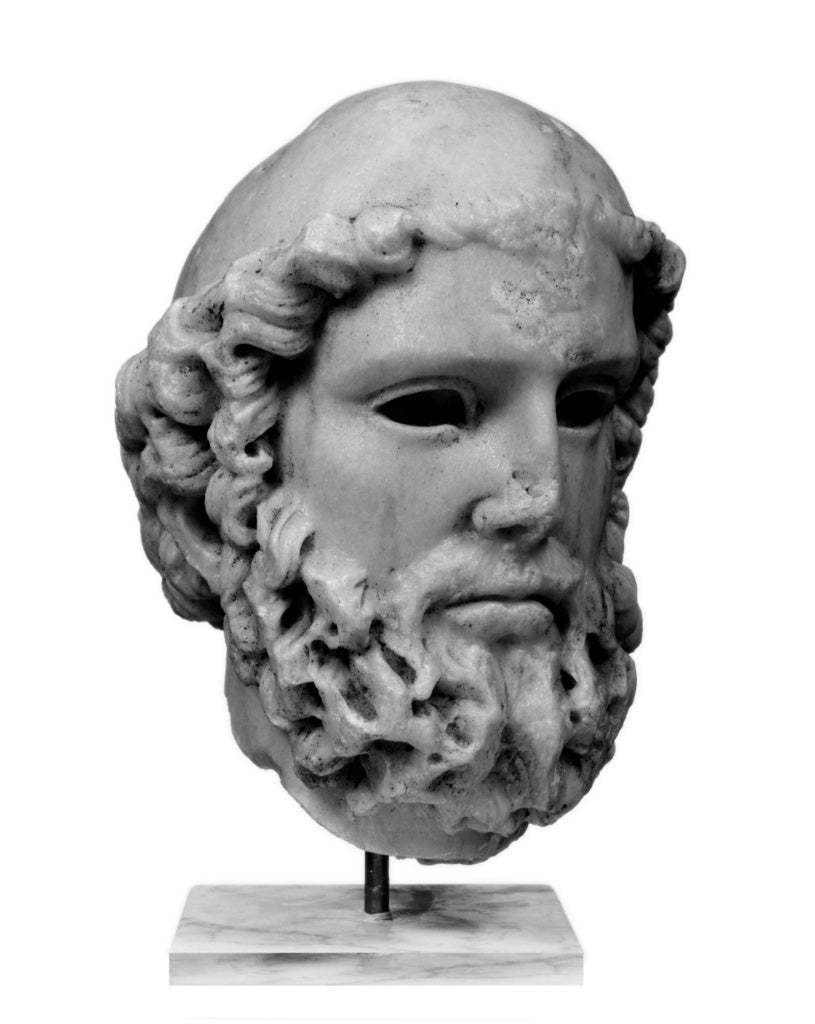Unknown:Portrait of a Strategos, Poster Print Wall Art