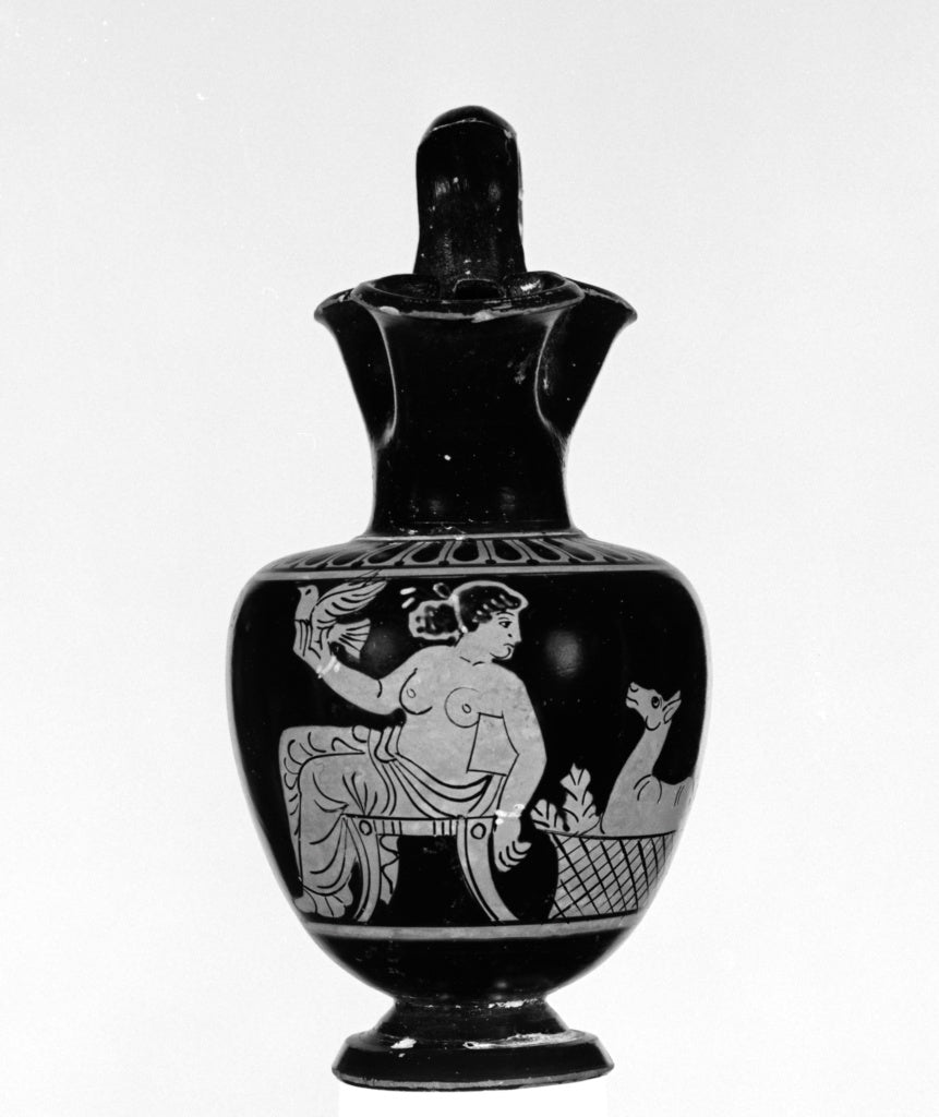 Unknown:Imitation South Italian Oinochoe, Poster Print Wall Art