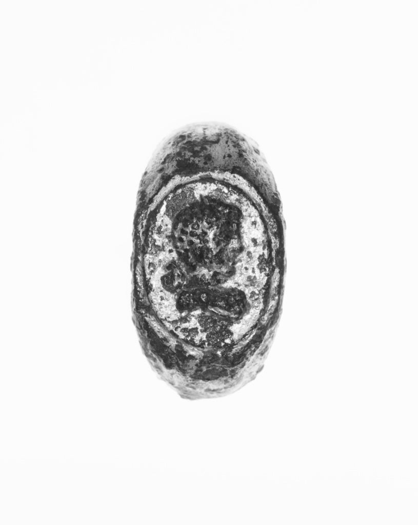 Unknown:Ring With Relief Bezel, Poster Print Wall Art