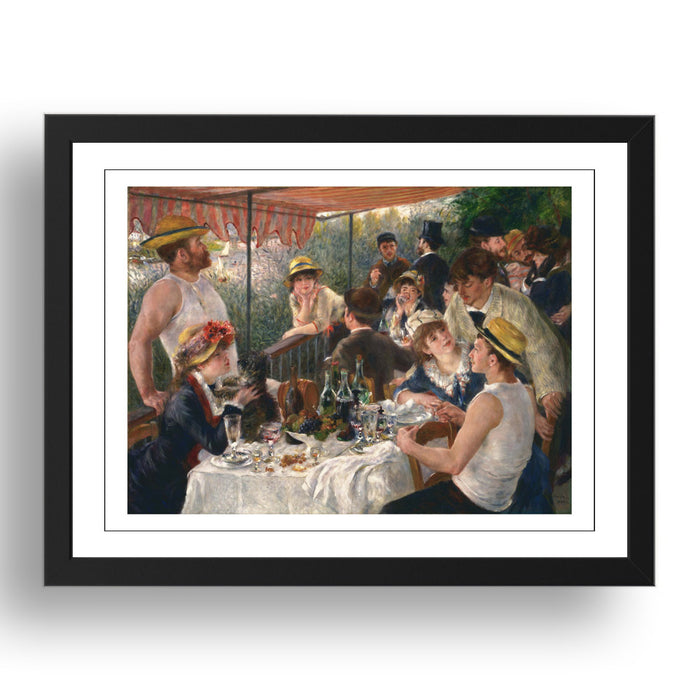 P Renoir - Luncheon Of The Boating Party [1881], vintage artwork in A3 (17x13