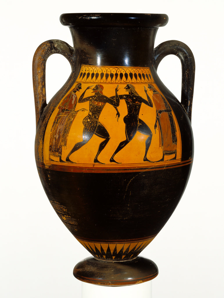 AffecterAttributed to:Black-Figure Amphora, Poster Print Wall Art