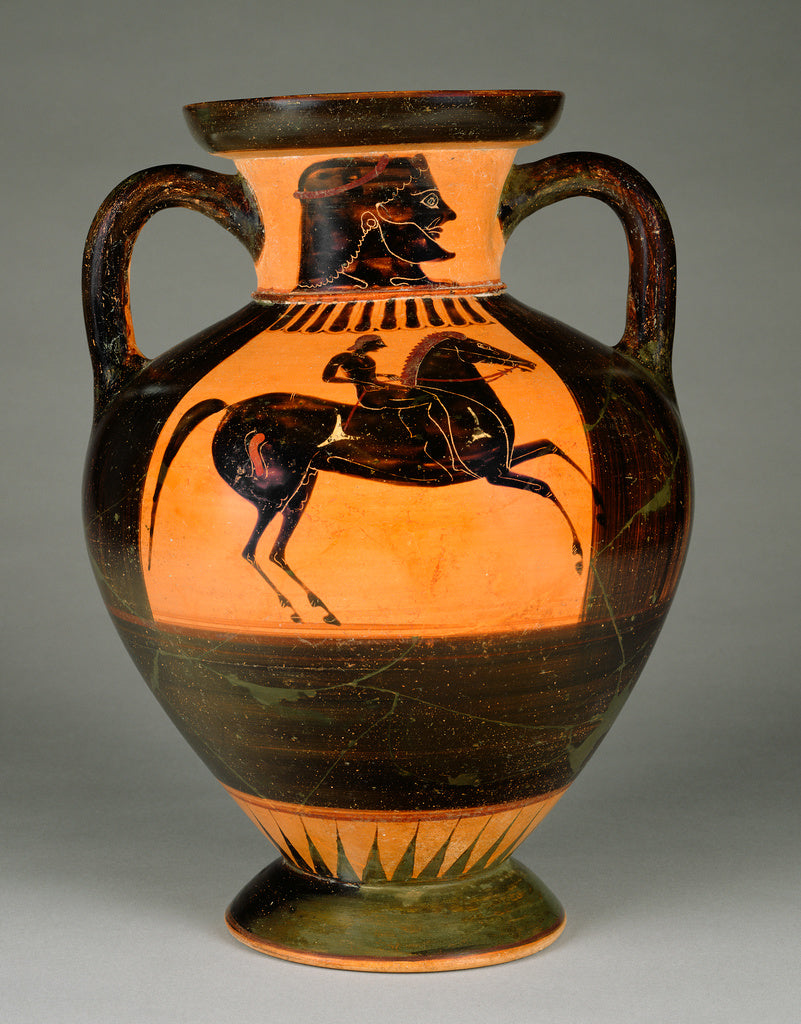 Painter of Acropolis 606Attributed to:Black-Figure Amphora, Poster Print Wall Art