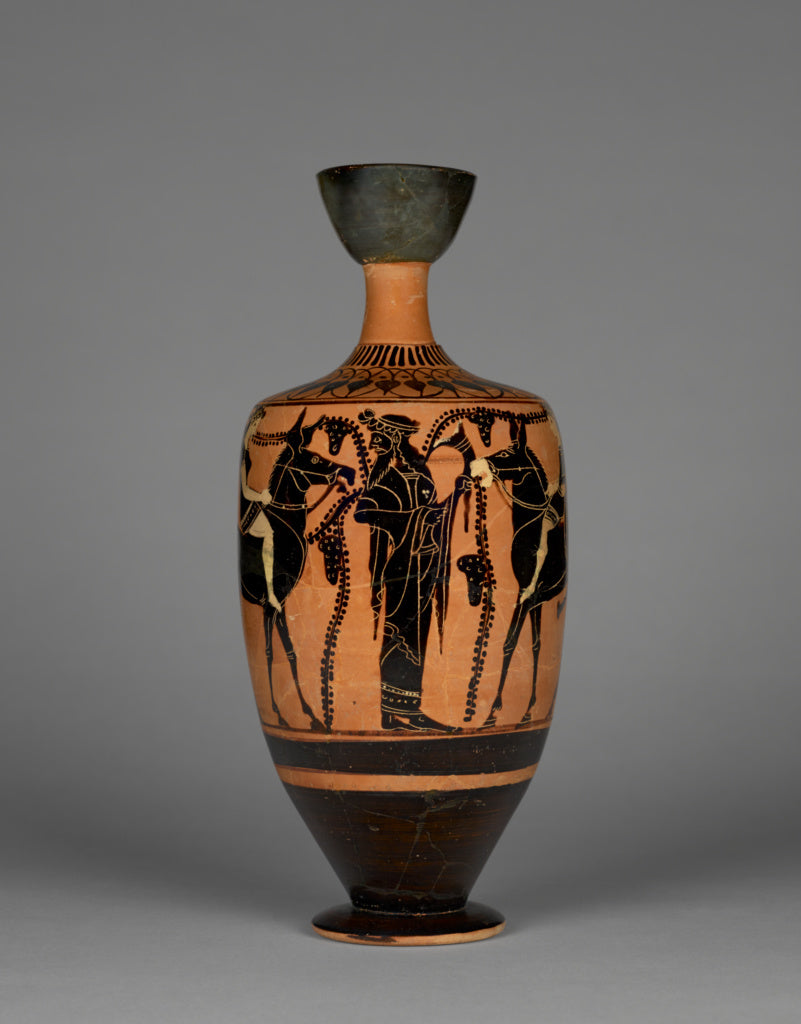 Leagros GroupAttributed to:Attic Black-Figure Lekythos,16x12"(A3)Poster