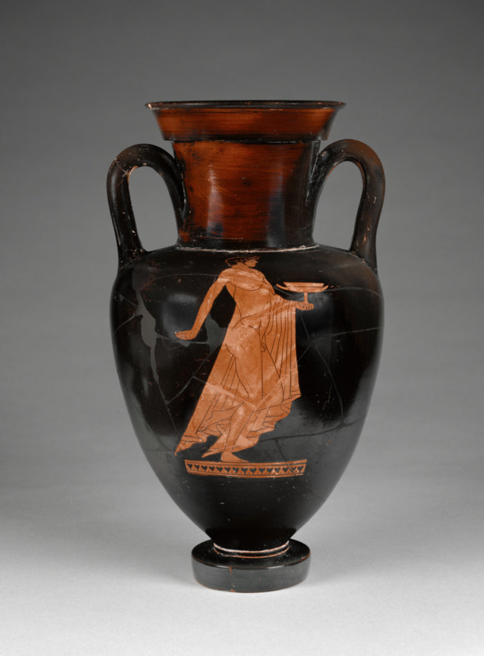 Berlin PainterAttributed to:Attic Red-Figure Neck Amphora wi,16x12