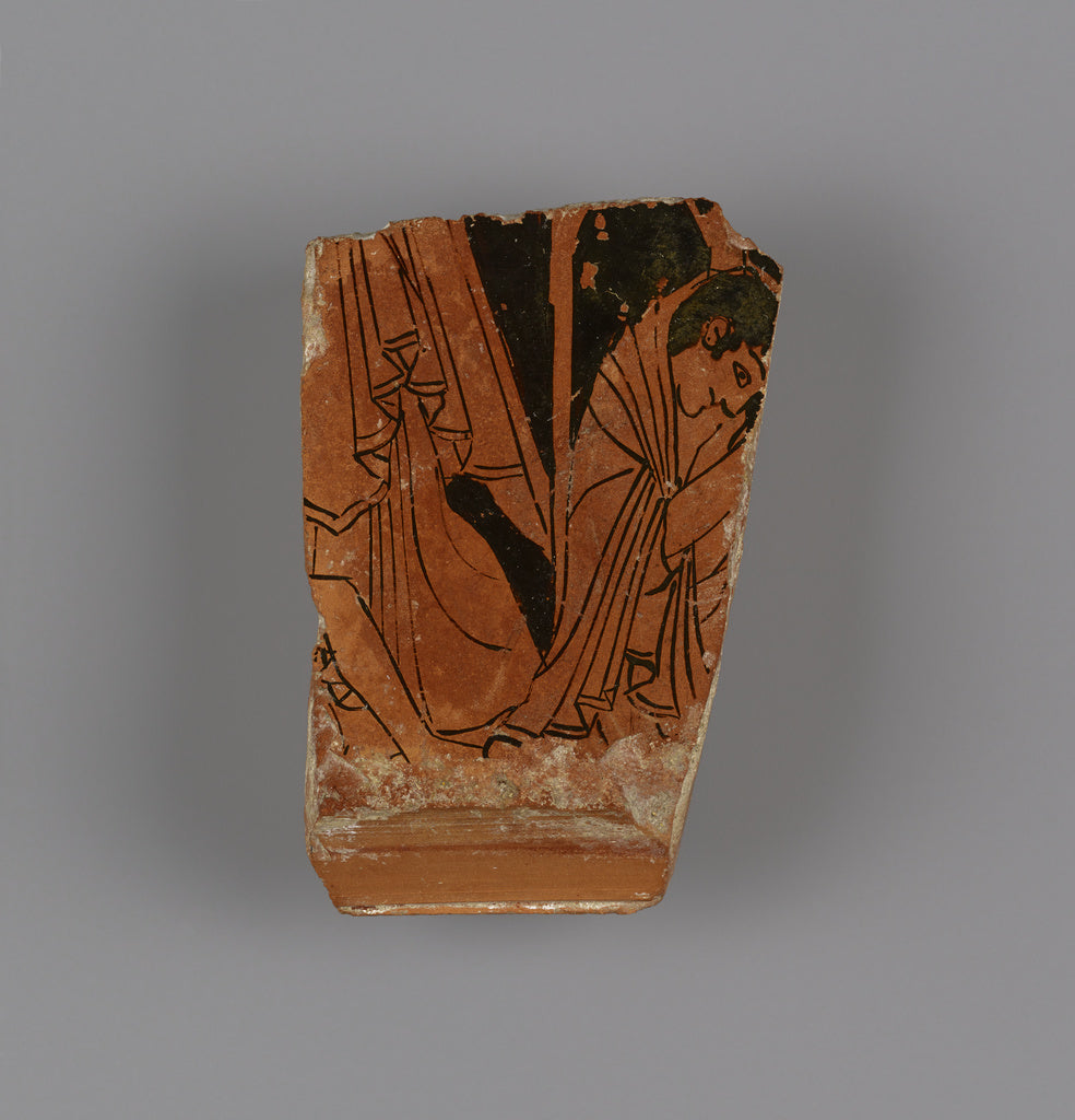 Unknown:Attic Red-Figure Volute Krater Fragment,16x12"(A3)Poster