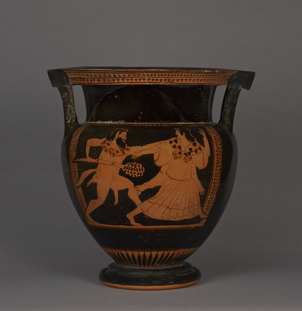 Tyszkiewicz Painter:Attic Red-Figure Column Krater, Poster Print Wall Art