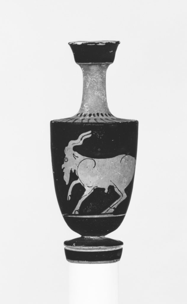 Painter of London E614:Attic Red-Figure Lekythos, Poster Print Wall Art