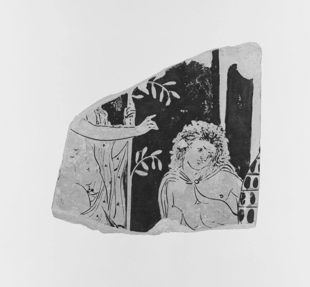Iliupersis PainterClose to:Apulian Red-Figure Bell Krater Fr, Poster Print Wall Art