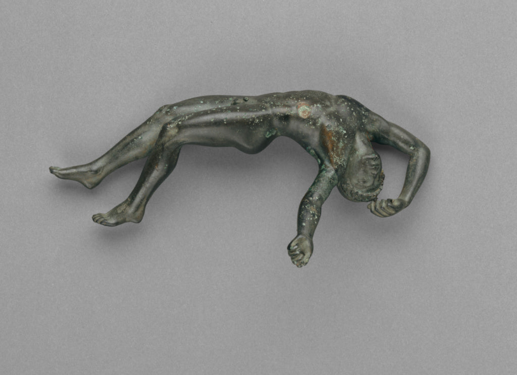Unknown:Statuette of a Dead Youth, Poster Print Wall Art