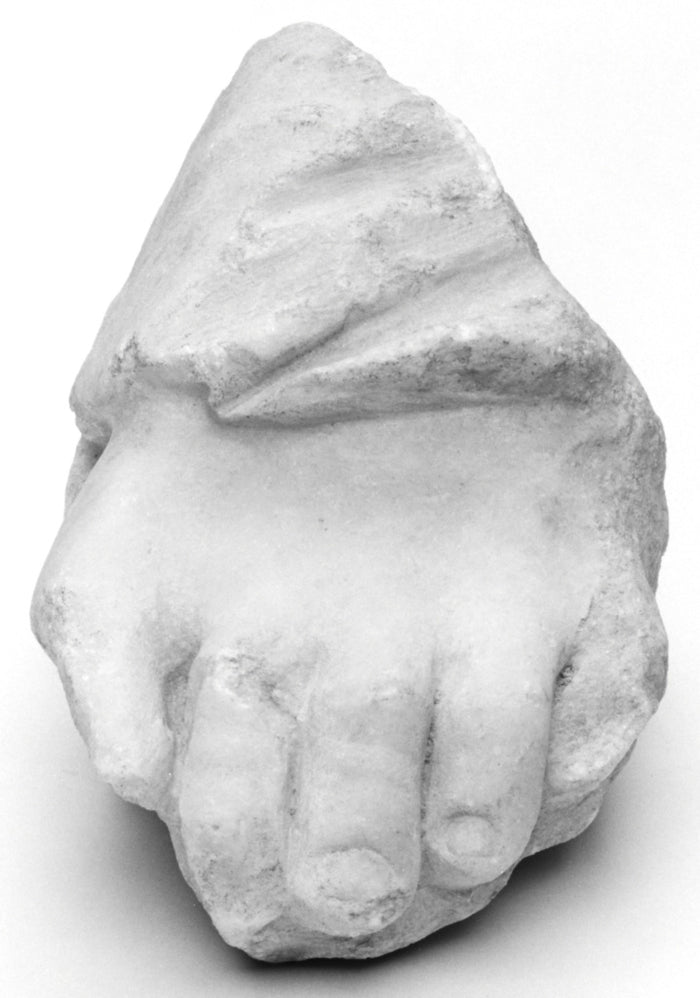 Unknown:Fragment of a Sculpture: Foot,16x12