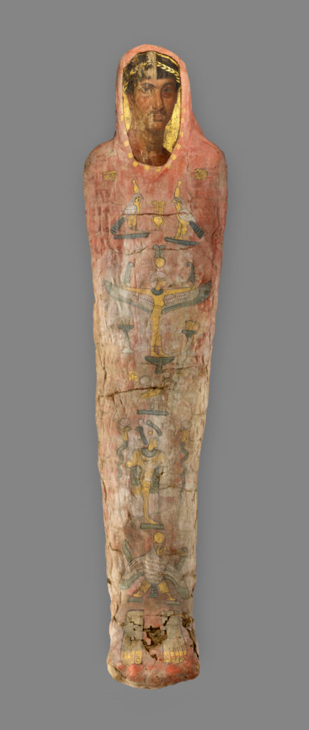 Unknown:Mummy with Cartonnage and Portrait,16x12