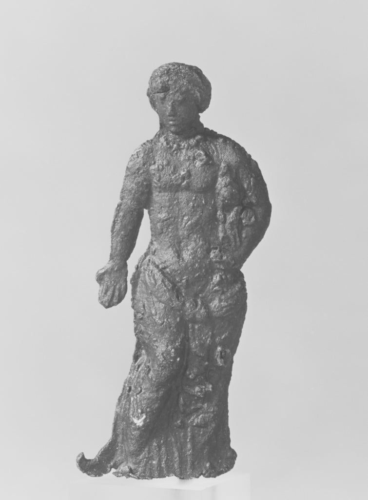 Unknown:Statuette of a Male Figure, Poster Print Wall Art