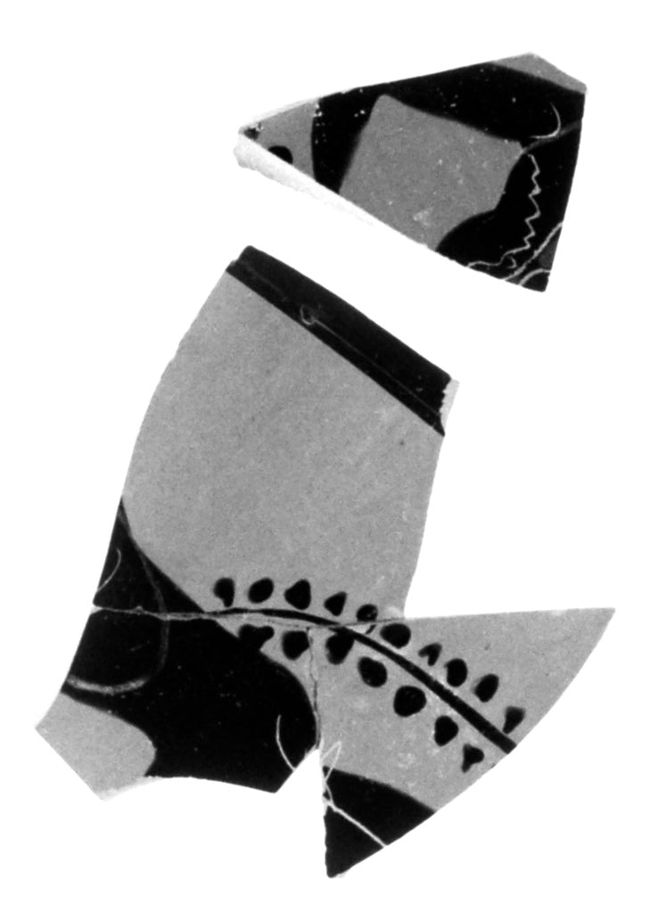 Unknown:Attic Black-Figure Oinochoe Fragment (comprised of 4, Poster Print Wall Art