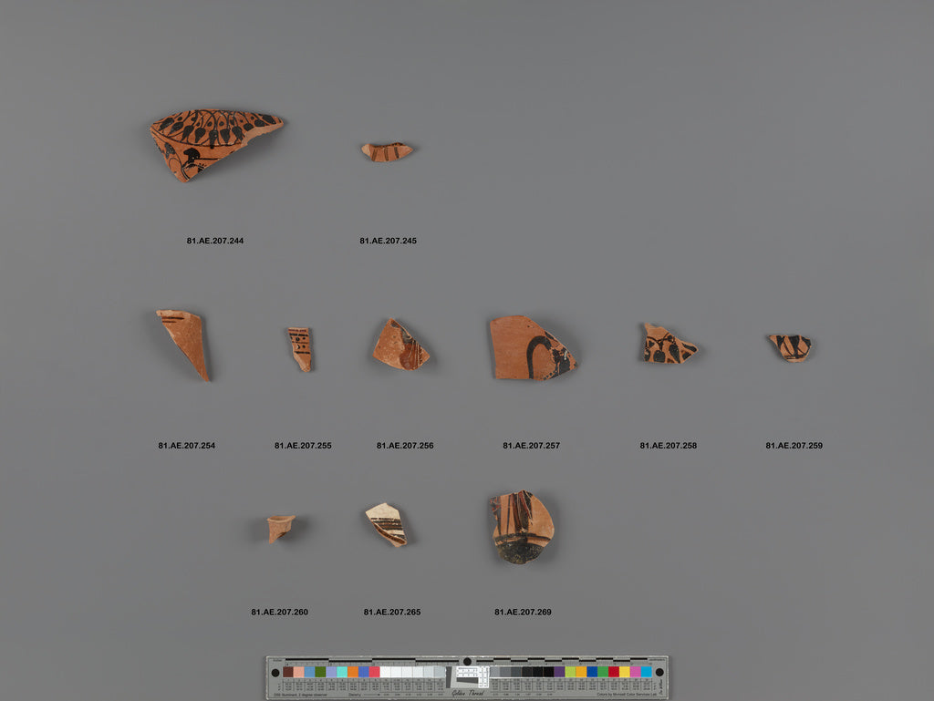 Unknown:Attic White-Ground Lekythos Fragment, Poster Print Wall Art