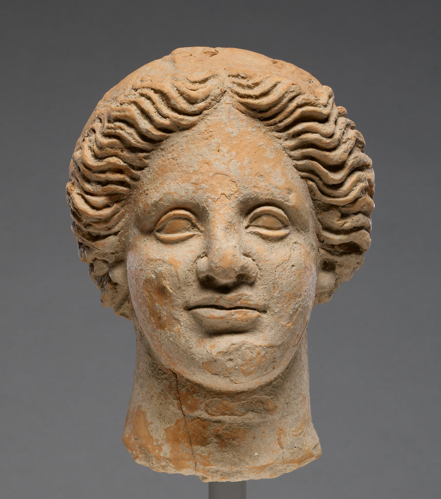 Orpheus Master:Head of a Woman, Poster Print Wall Art