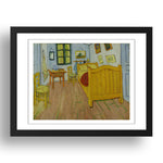 Vincent van Gogh - Bedroom In Arles [1888], vintage artwork in A3 (17x13") Black Frame