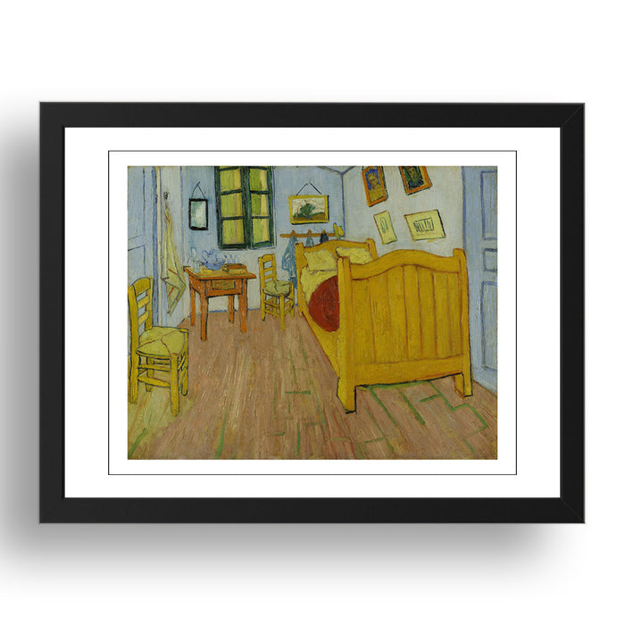 Vincent van Gogh - Bedroom In Arles [1888], vintage artwork in A3 (17x13